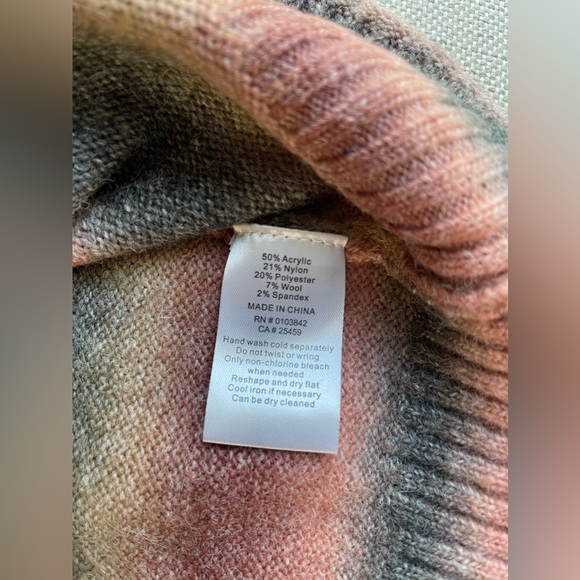 New Evereve Rudy Spacedye Pullover Sweater Size S - Picture 7 of 11